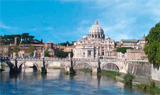 san pietro roma tevere